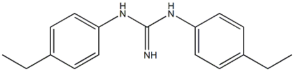 N,N'-Bis(4-ethylphenyl)guanidine 구조식 이미지