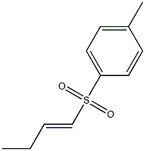 (E)-1-Butenyl 4-methylphenyl sulfone Structure