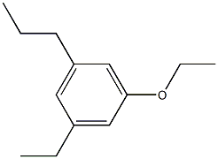 1-Ethoxy-3-ethyl-5-propyl-benzene 구조식 이미지