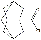 Tricyclo[3.3.1.03,7]nonane-3-carbonyl chloride Structure