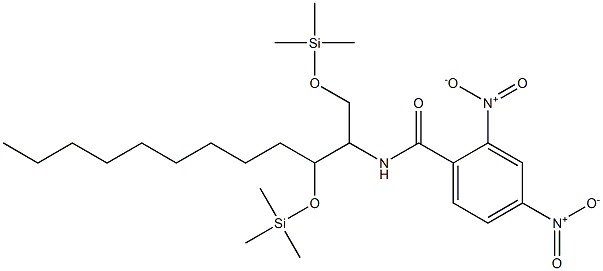 N-[1,3-Bis(trimethylsilyloxy)dodecan-2-yl]-2,4-dinitrobenzamide Structure