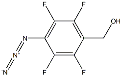 4-Azido-2,3,5,6-tetrafluorobenzenemethanol 구조식 이미지