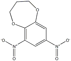 6,8-Dinitro-3,4-dihydro-2H-1,5-benzodioxepin Structure