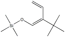 (E)-2-tert-Butyl-1-(trimethylsiloxy)-1,3-butadiene Structure