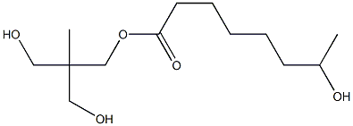 7-Hydroxyoctanoic acid 2,2-bis(hydroxymethyl)propyl ester Structure