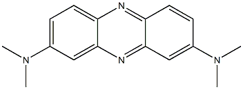 N,N,N',N'-Tetramethyl-3,7-phenazinediamine 구조식 이미지