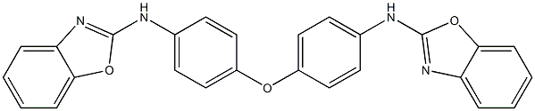 2,2'-[Oxybis(4,1-phenylene)bis(imino)]bis(benzoxazole) 구조식 이미지