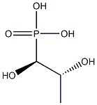 [(1S,2R)-1,2-Dihydroxypropyl]phosphonic acid Structure