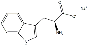 L-Tryptophan sodium salt Structure