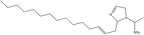 1-(1-Aminoethyl)-2-(2-pentadecenyl)-3-imidazoline Structure