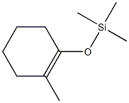 Trimethyl(2-methyl-1-cyclohexenyloxy)silane Structure