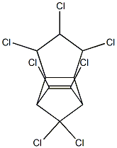 3,4,5,8,9,10,10-Heptachlorotricyclo[5.2.1.02,6]dec-8-ene 구조식 이미지