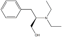 [R,(-)]-2-(Diethylamino)-3-phenyl-1-propanol 구조식 이미지