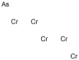 Pentachromium arsenic 구조식 이미지