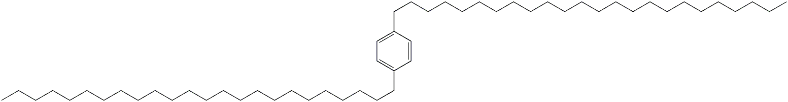 1,4-Ditetracosylbenzene 구조식 이미지