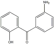 3'-Amino-2-hydroxybenzophenone Structure