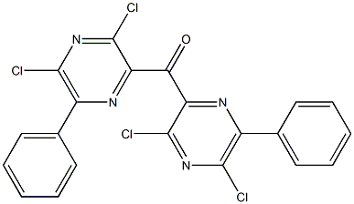 Phenyl(2,6-dichloropyrazin-3-yl) ketone Structure