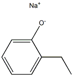 Sodium 2-ethylphenolate 구조식 이미지