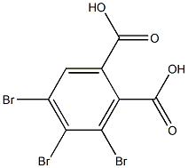 3,4,5-Tribromophthalic acid 구조식 이미지