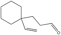 3-(1-Ethenylcyclohexyl)propionaldehyde 구조식 이미지
