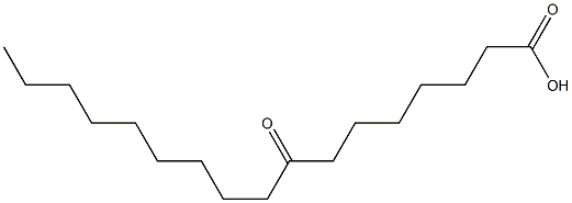 8-Oxoheptadecanoic acid 구조식 이미지