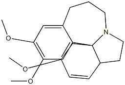 1,5,6,11,12,14a-Hexahydro-8,9,12-trimethoxy-2H,4H-indolo[7a,1-a][2]benzazepine 구조식 이미지