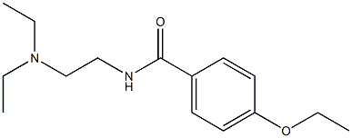 N-[2-(Diethylamino)ethyl]-4-ethoxybenzamide Structure