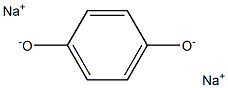 Disodium 1,4-benzenediolate Structure