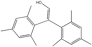 2,2-Dimesitylvinyl alcohol Structure