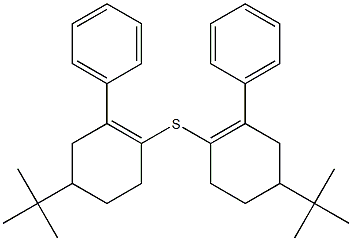 Phenyl(4-tert-butyl-1-cyclohexenyl) sulfide 구조식 이미지