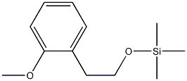 1-[2-(Trimethylsilyloxy)ethyl]-2-methoxybenzene 구조식 이미지