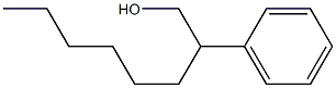 2-Phenyl-1-octanol 구조식 이미지