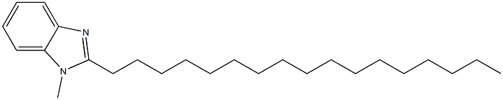 2-Heptadecyl-1-methyl-1H-benzimidazole Structure