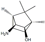 (1R,2R,3S,4S)-3-Amino-1,7,7-trimethylbicyclo[2.2.1]heptane-2-ol Structure