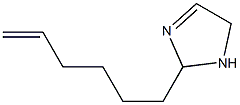 2-(5-Hexenyl)-3-imidazoline 구조식 이미지