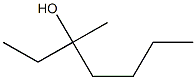 DL-3-Methyl-3-heptanol 구조식 이미지