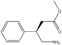 (R)-4-Amino-3-phenylbutanoic acid methyl ester 구조식 이미지