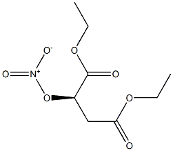 [R,(+)]-2-(Nitrooxy)succinic acid diethyl ester Structure