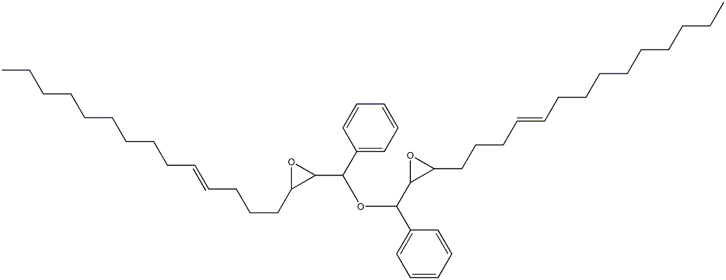 3-(4-Tetradecenyl)phenylglycidyl ether 구조식 이미지