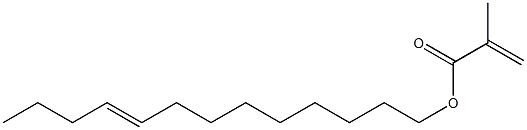 Methacrylic acid (9-tridecenyl) ester 구조식 이미지