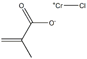 Methacrylic acid [chlorochromium(II)] salt 구조식 이미지