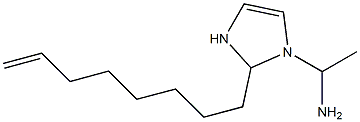 1-(1-Aminoethyl)-2-(7-octenyl)-4-imidazoline Structure