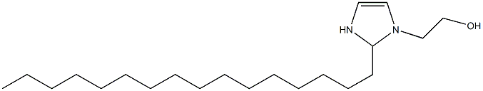 2-Hexadecyl-4-imidazoline-1-ethanol 구조식 이미지