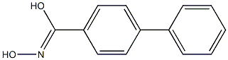 1,1'-Biphenyl-4-carbohydroximic acid Structure