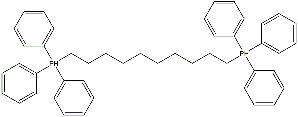 (1,10-Decanediyl)bis(triphenylphosphorane) Structure