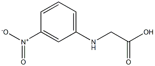 N-(3-Nitrophenyl)glycine Structure