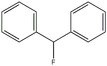 Diphenylfluoromethane Structure