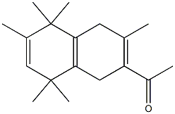 7-Acetyl-1,4,5,8-tetrahydro-1,1,3,4,4,6-hexamethylnaphthalene Structure