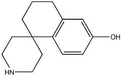 Spiro[piperidine-4,1'-tetralin]-6'-ol 구조식 이미지