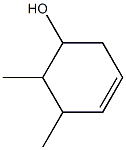5,6-Dimethyl-3-cyclohexen-1-ol 구조식 이미지
